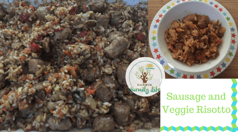 Yummy Sausage and Veggie Risotto