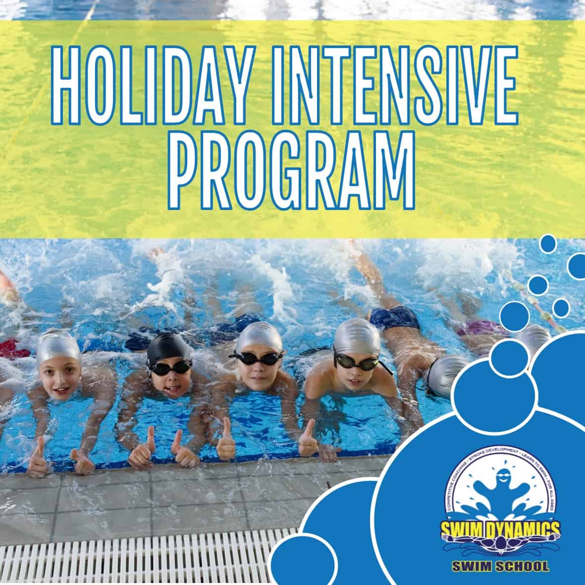 Swim Dynamics school holidays intensives