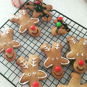 gingerbread reindeer cookies
