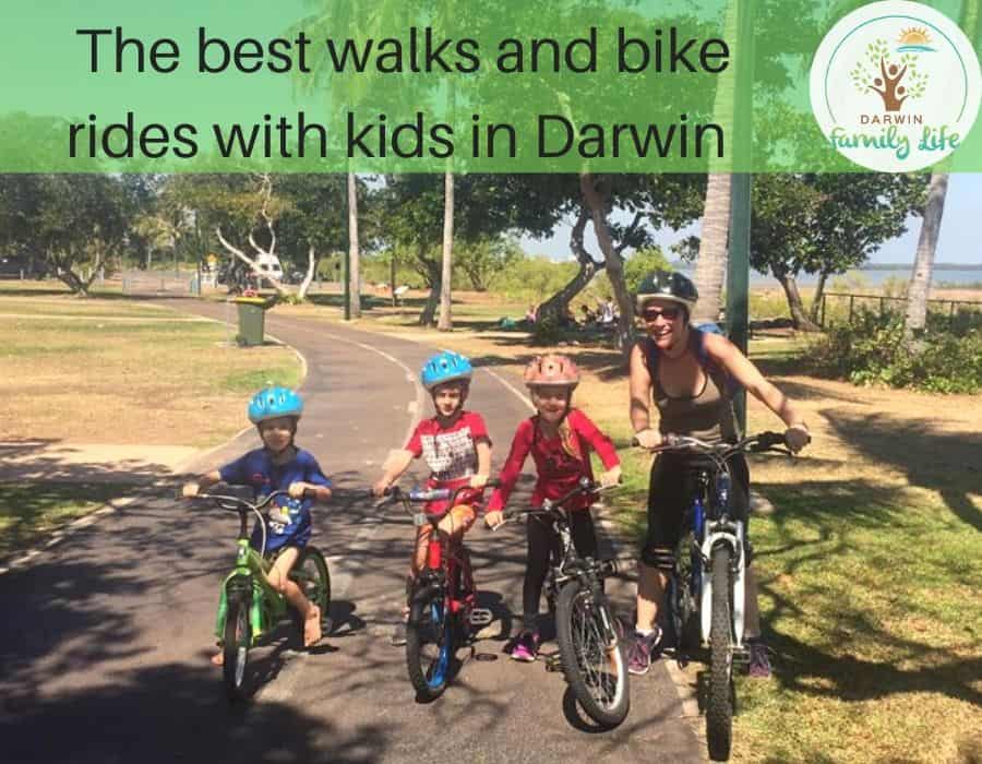 best walks and bike rides with kids in Darwin