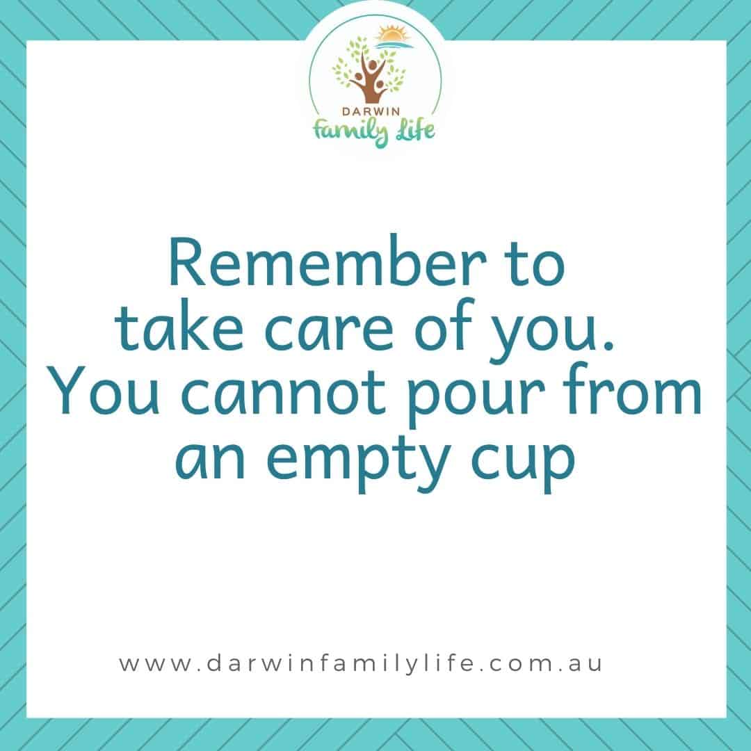cannot pour from empty cup