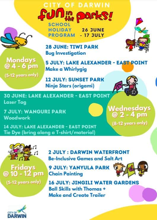 june and july school holidays 2021