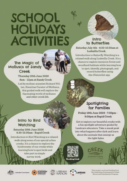 darwin june july school holidays 2026