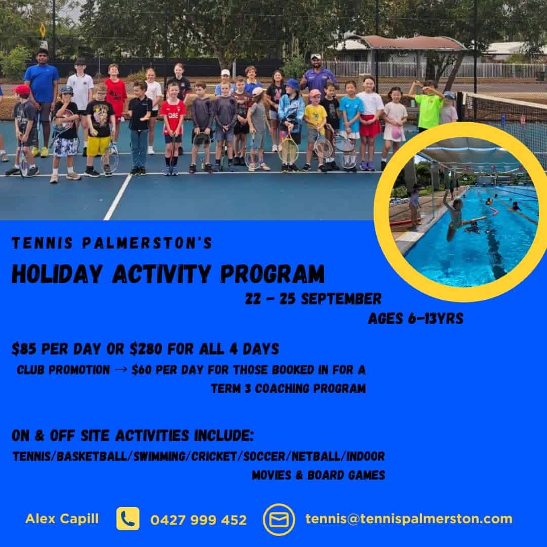 Darwin September October School holidays 2026