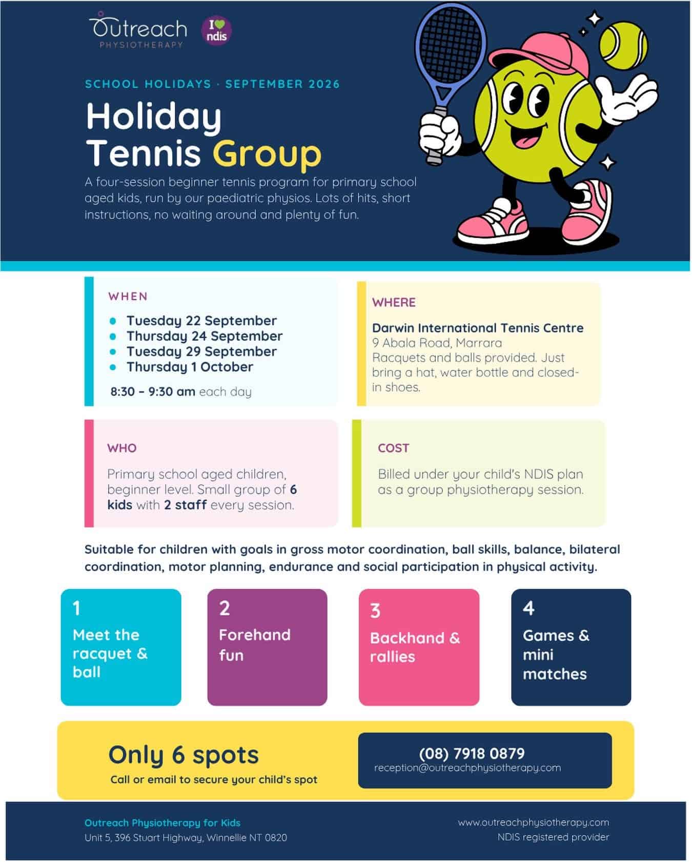 outreach physiotherapy tennis